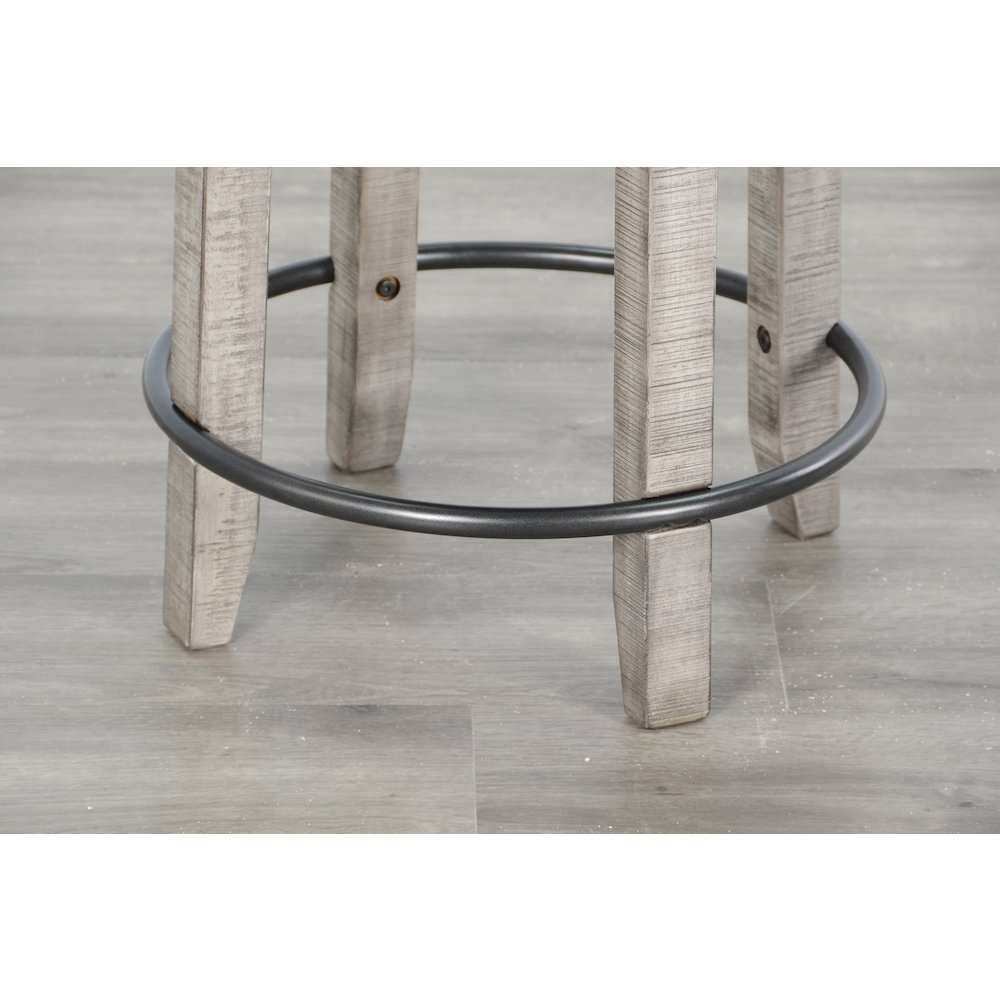 Counter Swivel Stool, Cushion Seat (Set of 2). Picture 3