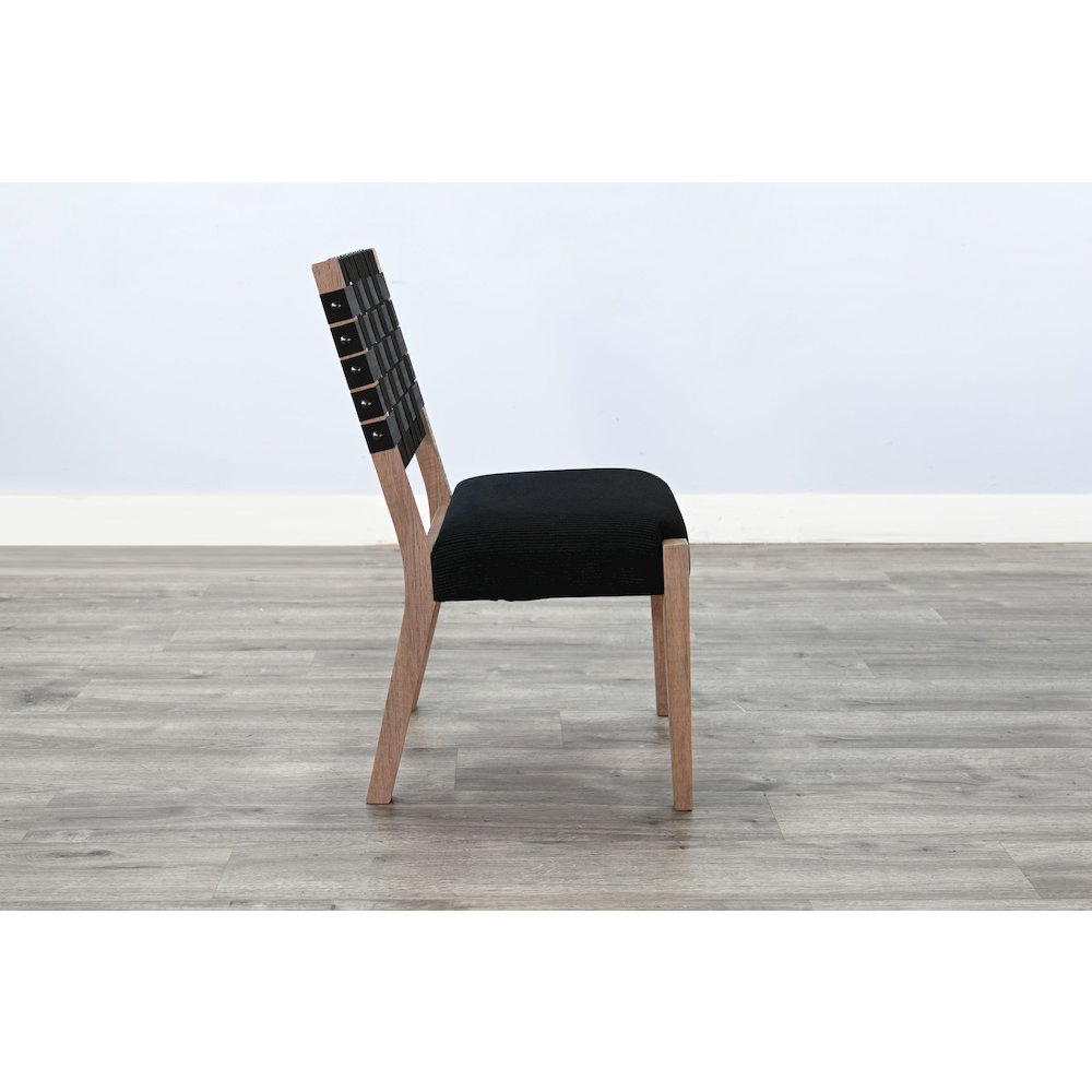 Modern Woven Back Dining Chair (Set of 2). Picture 2