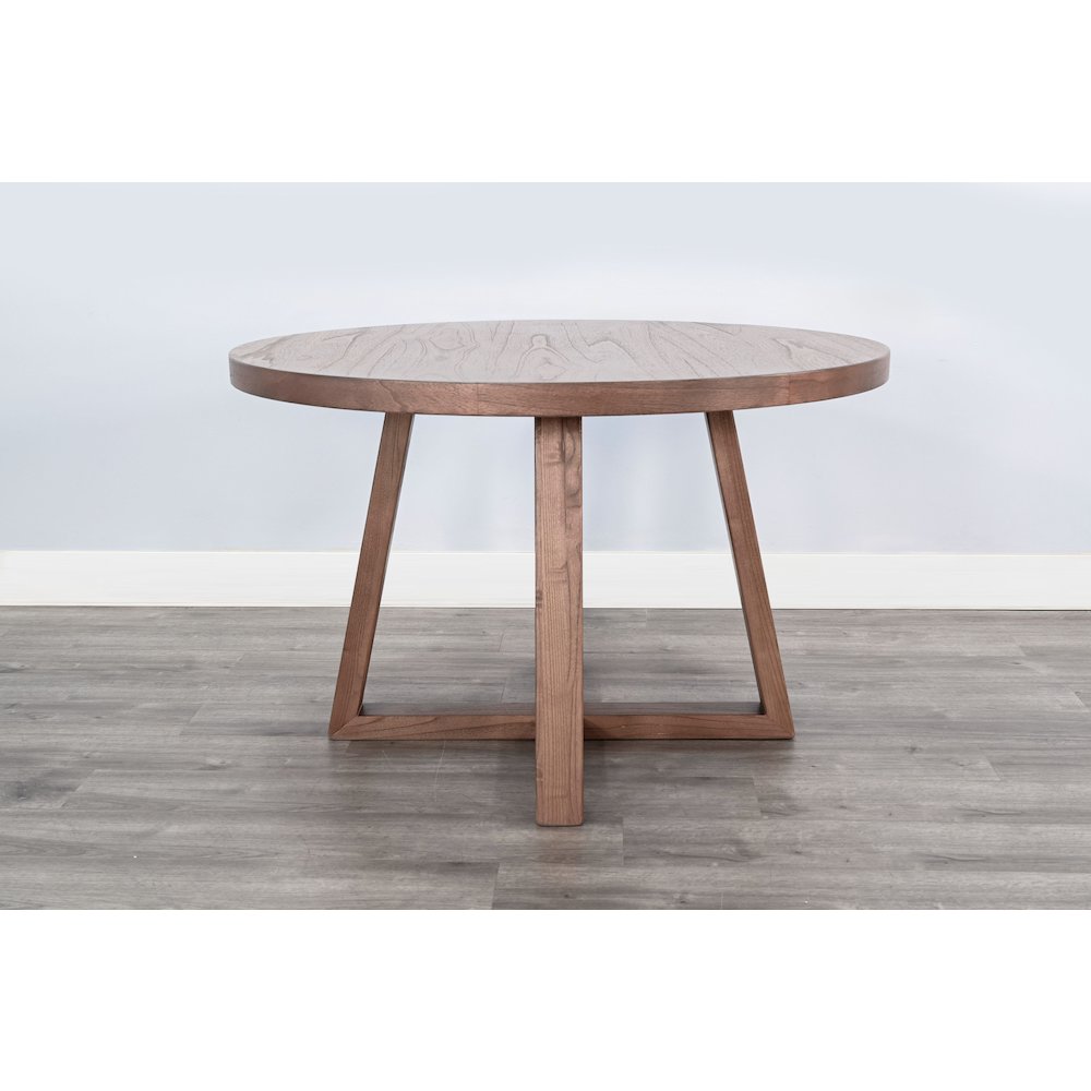 Mia Round Wood Dining Table. Picture 2