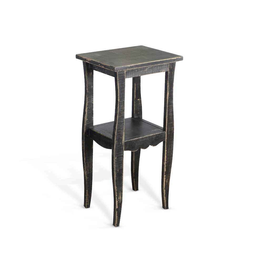 Tier End Table, Black Sand. Picture 1