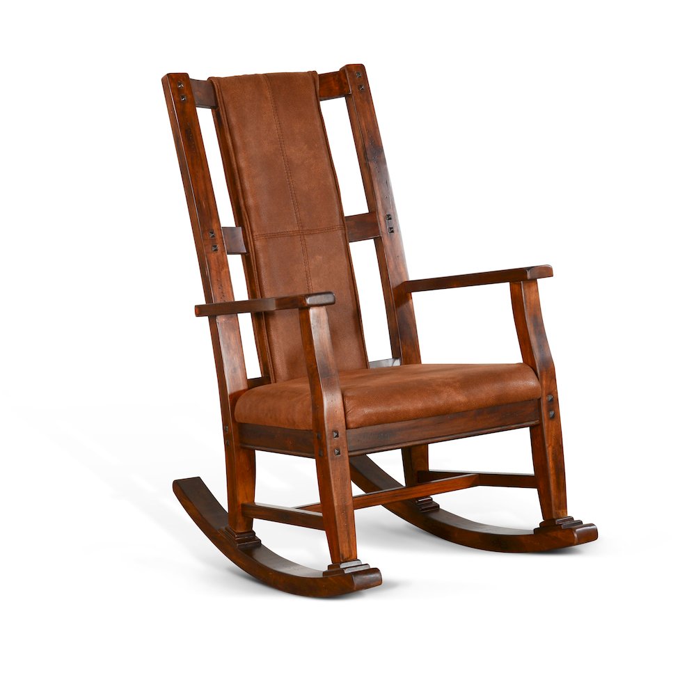 Santa Fe Rocker, Cushion Seat & Back. Picture 1