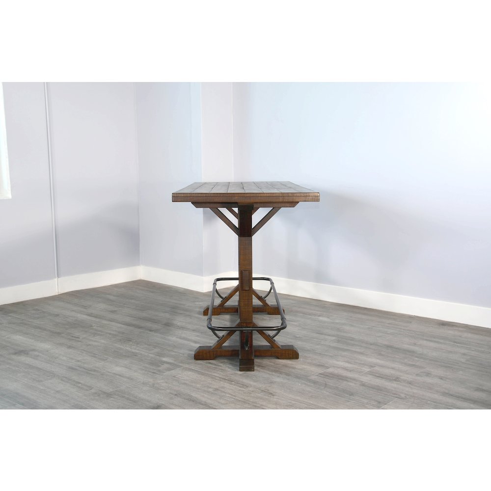 Homestead Rectangular Pub Table Set. Picture 7