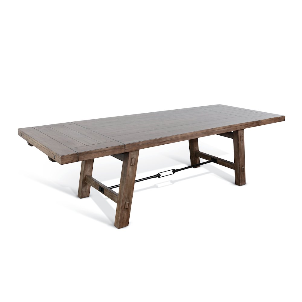 Wood Extension Table with Turnbuckle. Picture 1