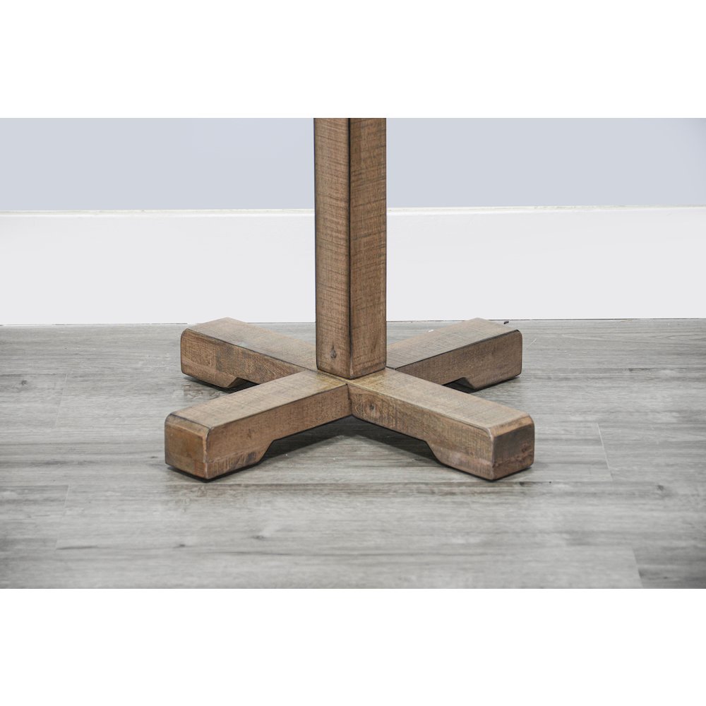 Traditional Solid Wood Hat Rack with 8-Prong Hooks. Picture 4
