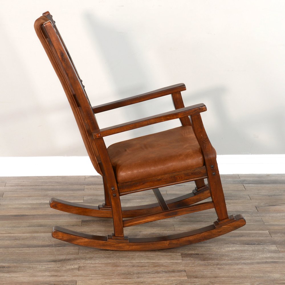 Santa Fe Rocker, Cushion Seat & Back. Picture 3