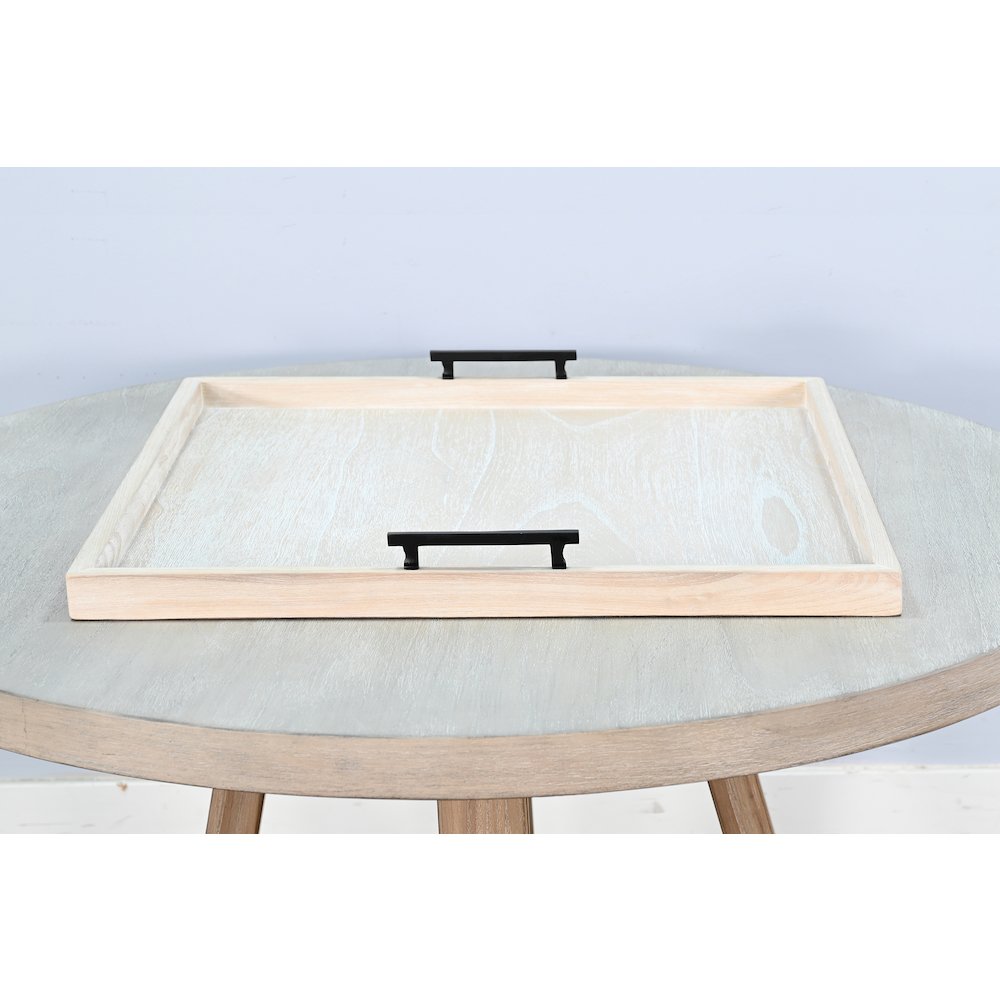 Square Tessa Ottoman Tray. Picture 3