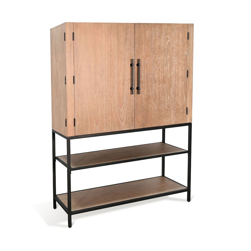 Violet Wine Bar Cabinet. Picture 1