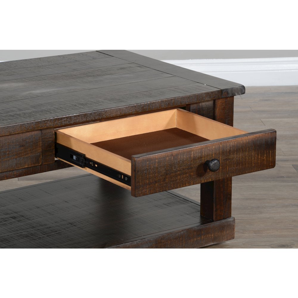Coffee Table with Casters. Picture 2