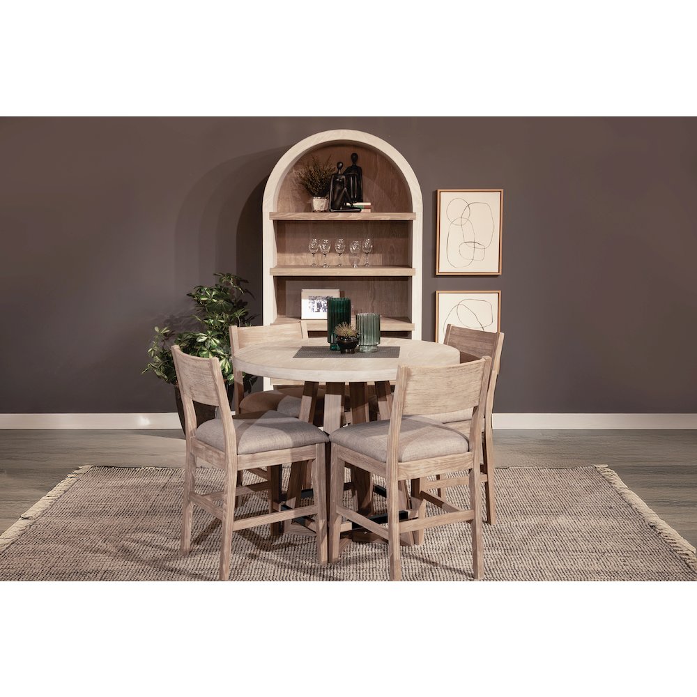 Rowan 42" Round Counter Dining Set. Picture 2