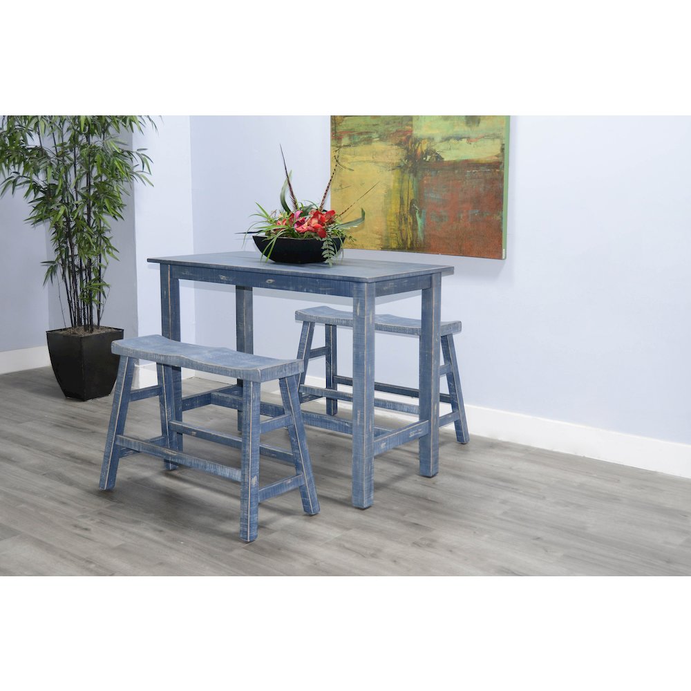 Ocean Blue Counter Table. Picture 5