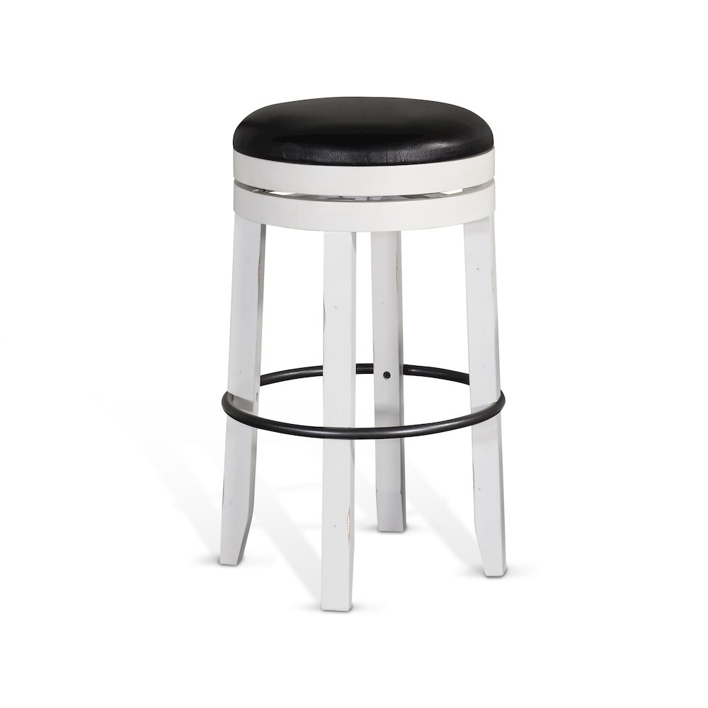 Bar Swivel Stool, Cushion Seat (Set of 2). Picture 1