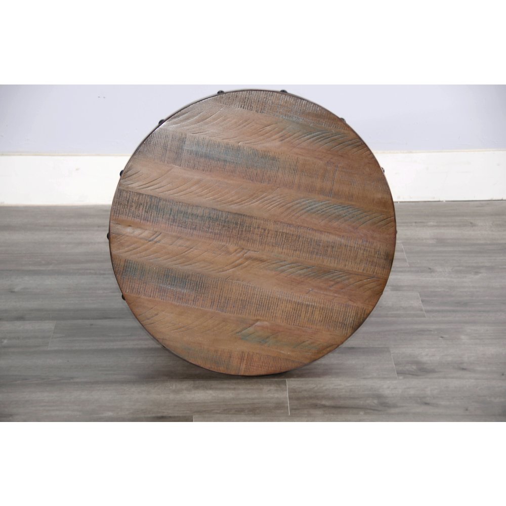 End Table, Antique Brown. Picture 3