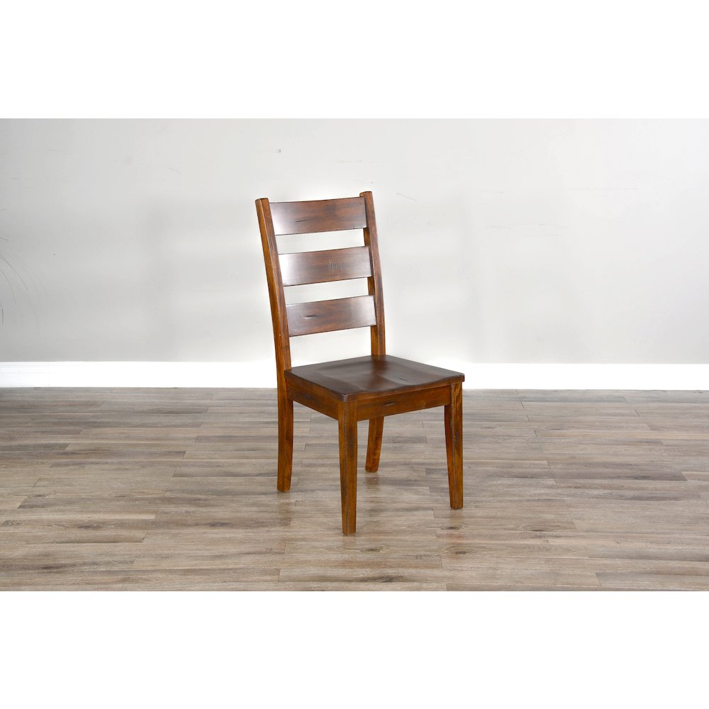 Tuscany Ladderback Chair with Wood Seat (Set of 2). Picture 1