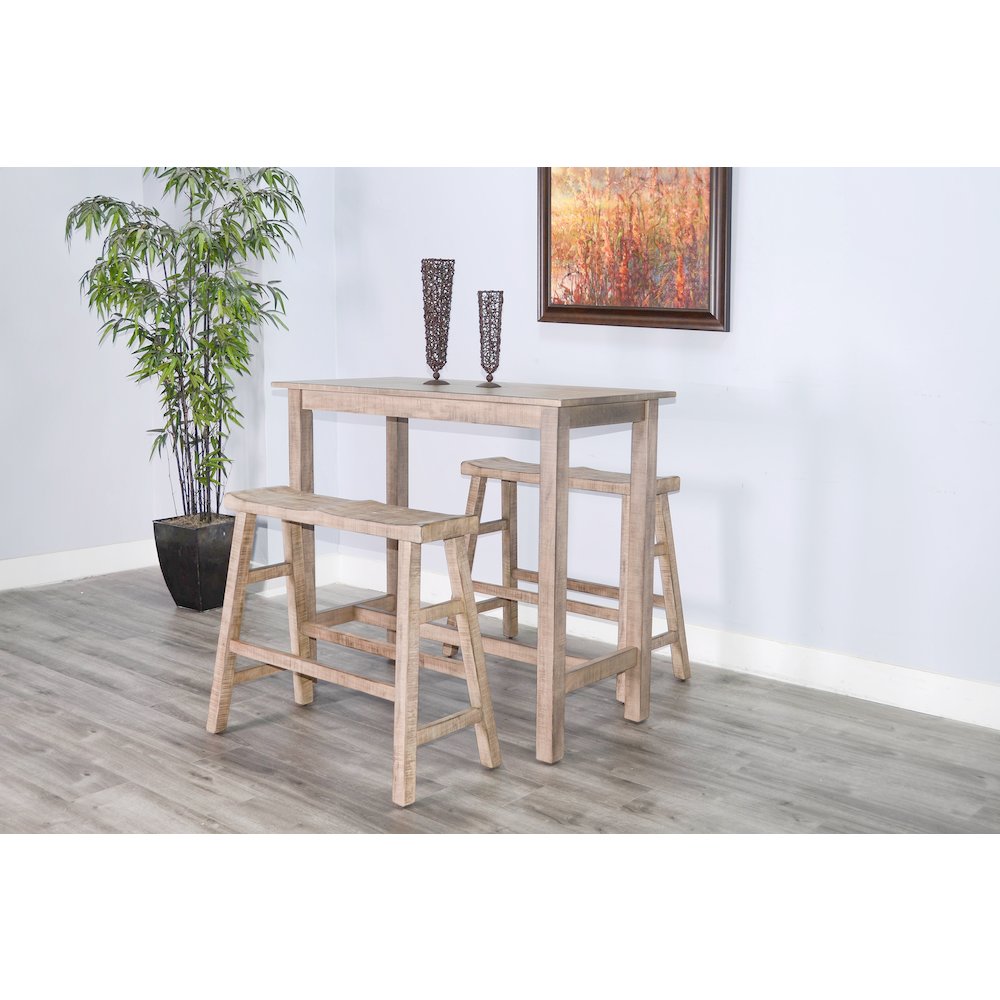 Beach Pebble Pub Table. Picture 4
