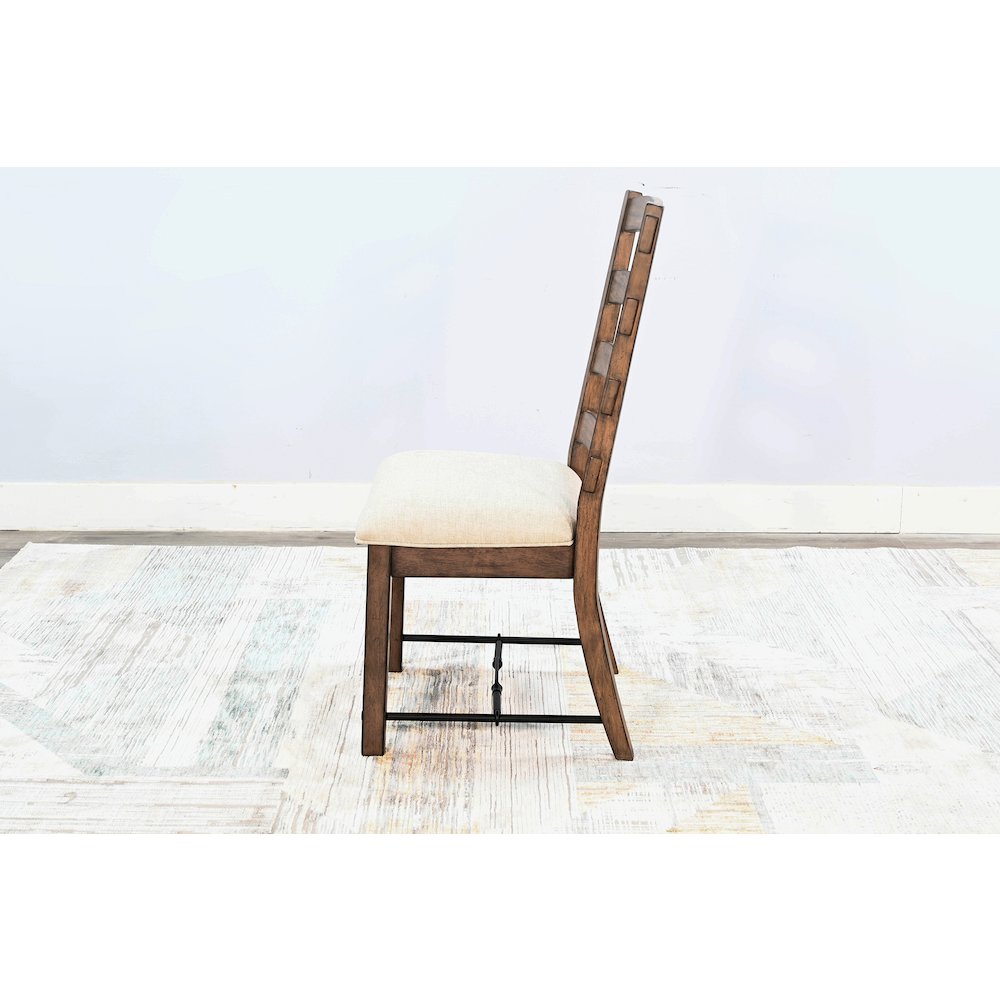 Yellowstone Ladderback Chair, Cushion Seat (Set of 2). Picture 5
