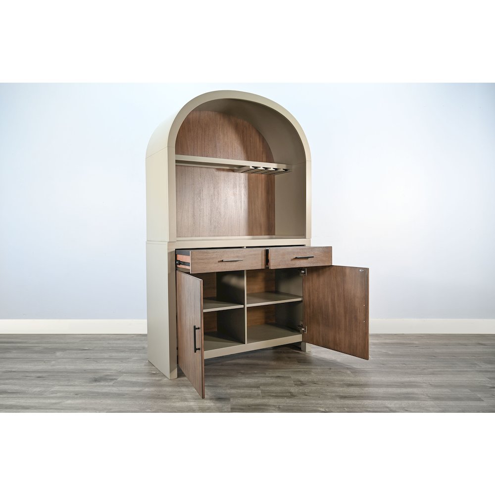 Arch Cabinet Coffee/Wine Bar. Picture 5