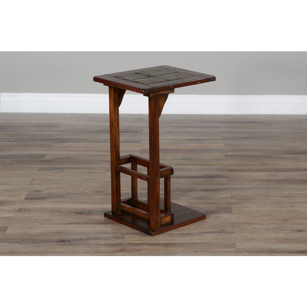 Savannah 12.5" Traditional Wood Table. Picture 3