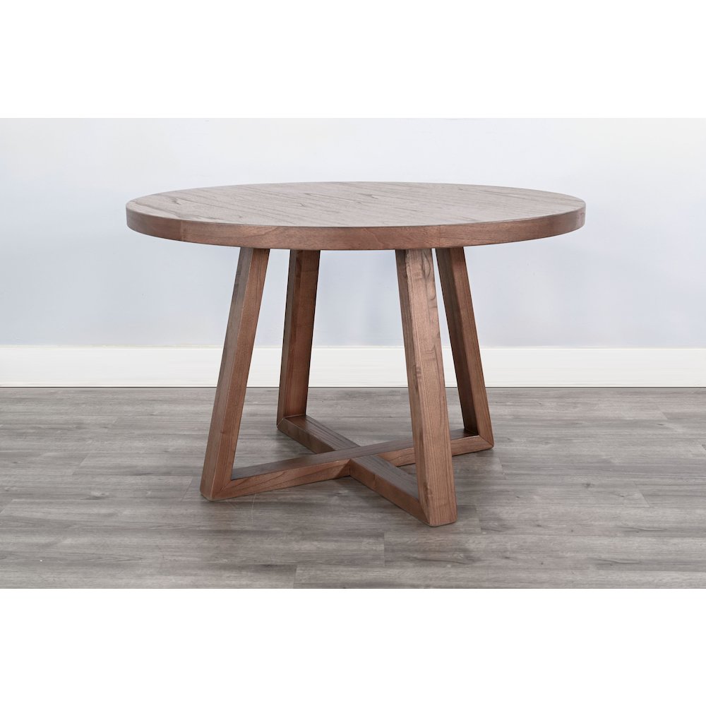 Mia Round Wood Dining Table. Picture 3