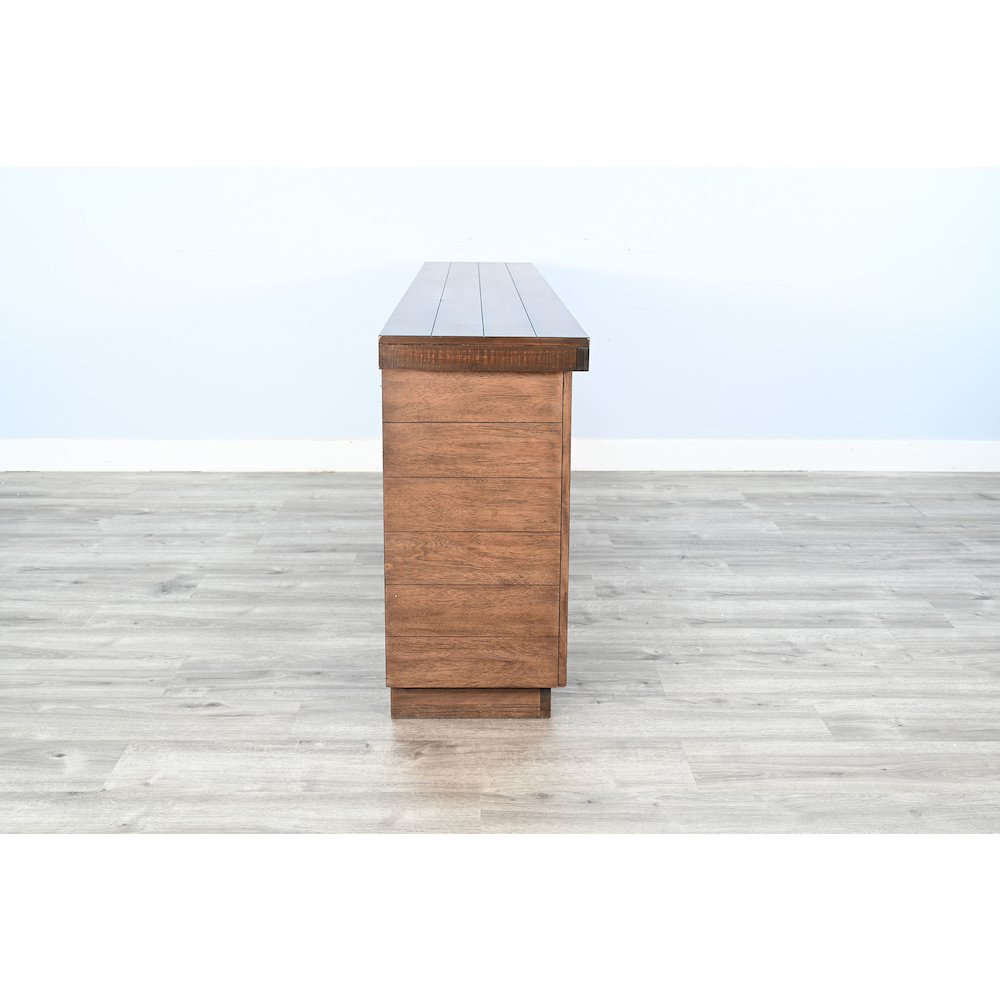 78" Media Console with Electric Fireplace. Picture 3