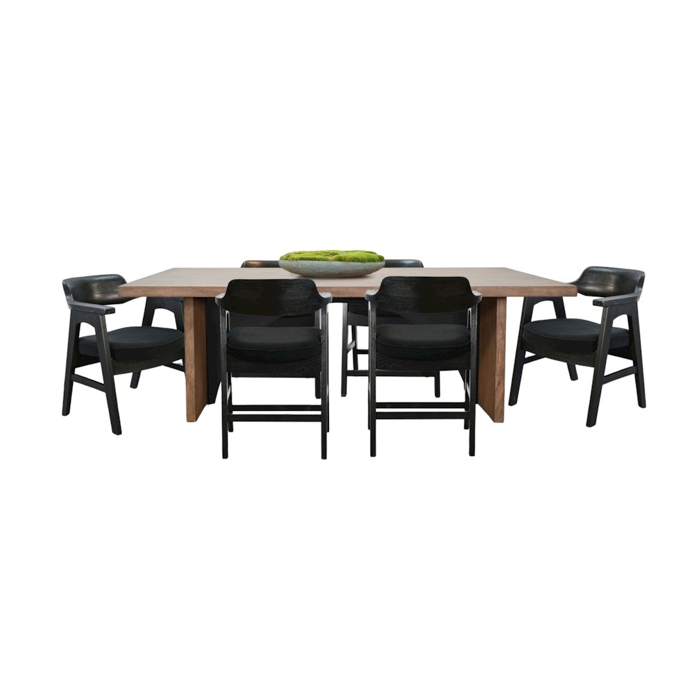 Modern Rectangular Arch Dining Set. Picture 1
