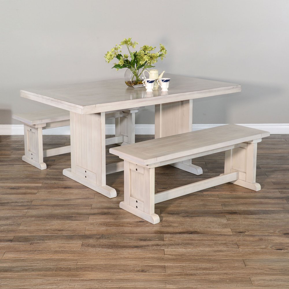 Wood Side Bench. Picture 2