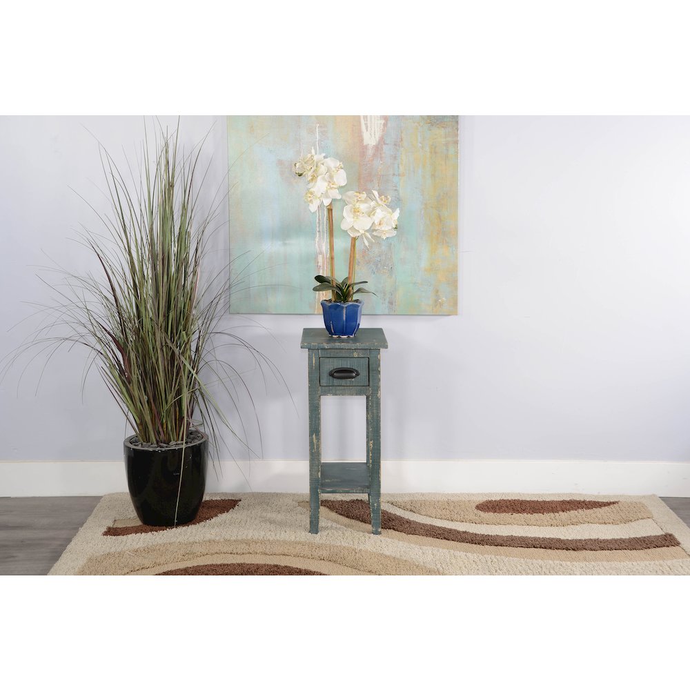 Sea Grass Chair Side Table. Picture 2