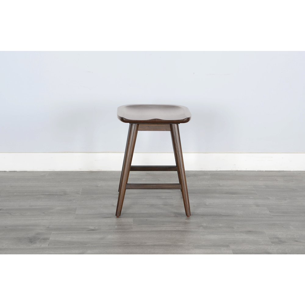 Counter Stool with Saddle Seat. Picture 5