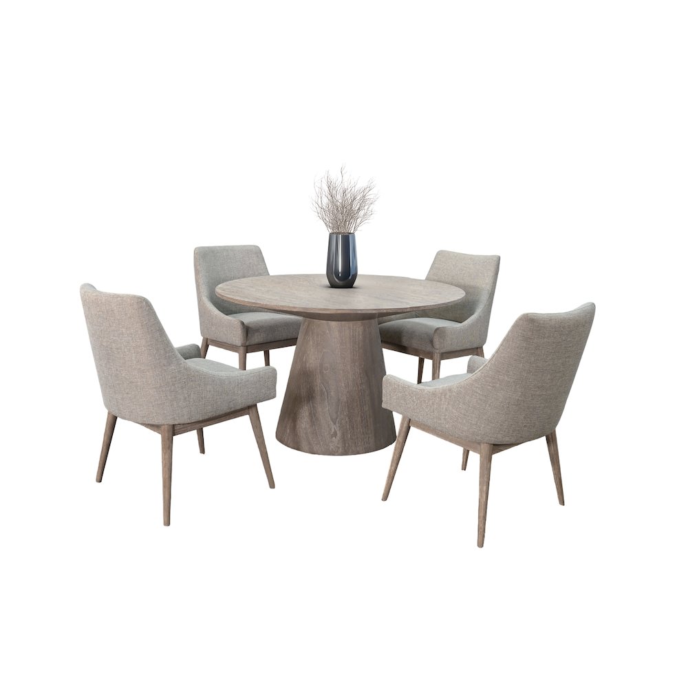 Wheat Round Dining Set. Picture 1
