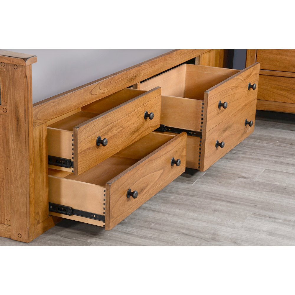 Eastern King Storage Bed with Slate. Picture 3