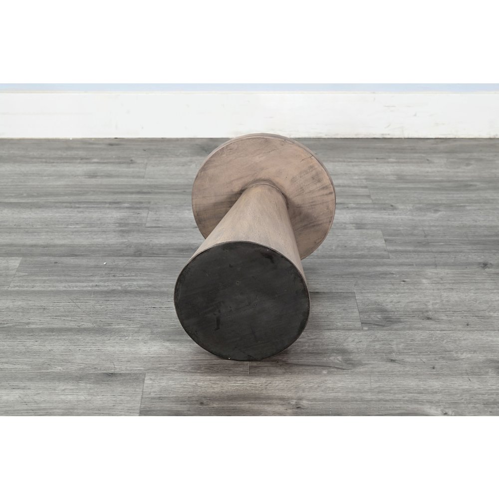 Felicity Modern Solid Wood Pedestal Side Table. Picture 5