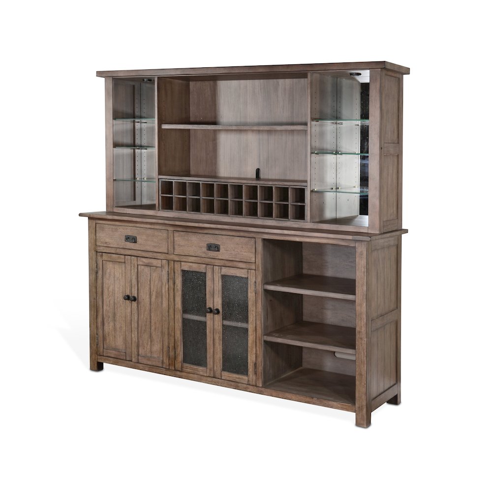 Buffet & Back Bar Hutch. Picture 1