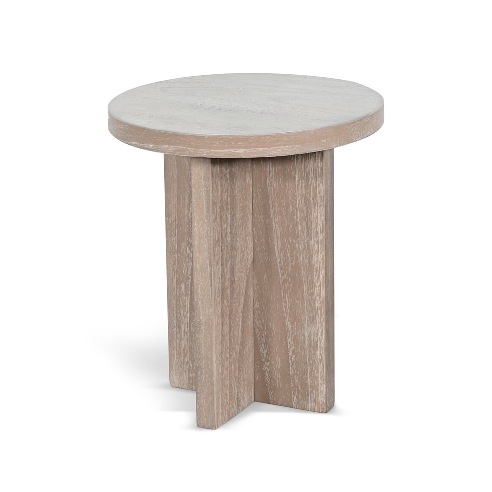 Round Small Accent Table. Picture 1