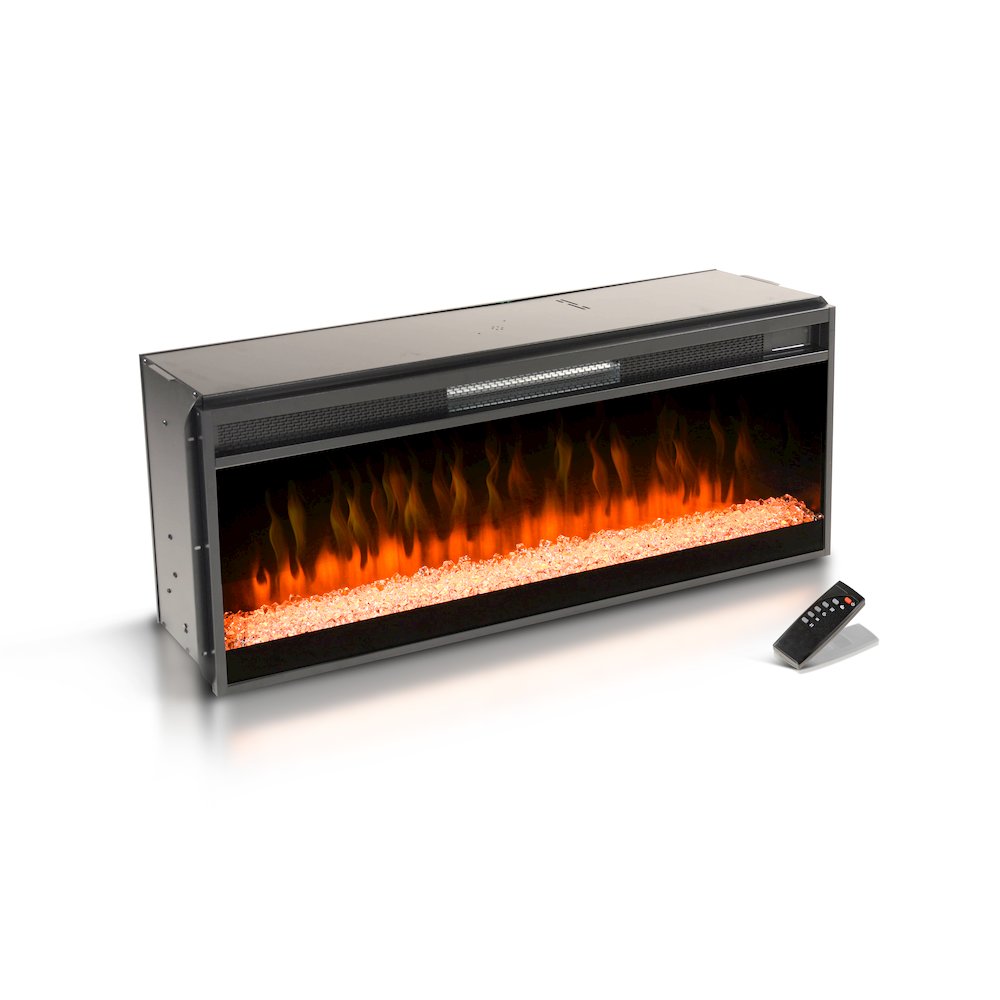 42" Crystal Fireplace Insert. Picture 1