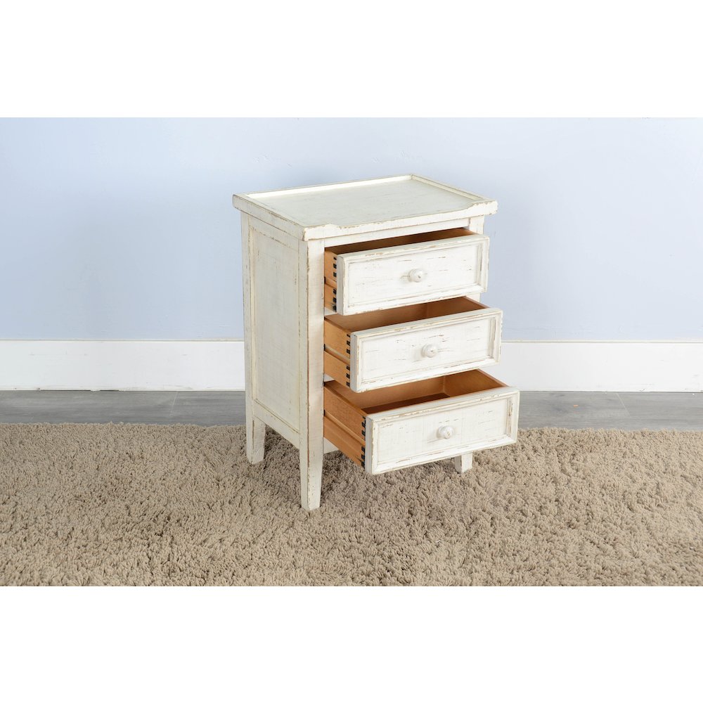 White Sand End Table. Picture 3