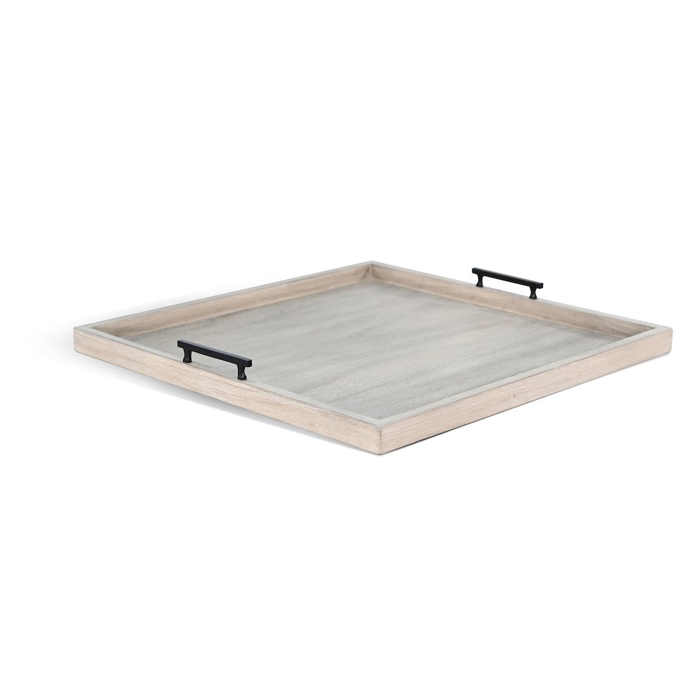 Square Tessa Ottoman Tray. Picture 1