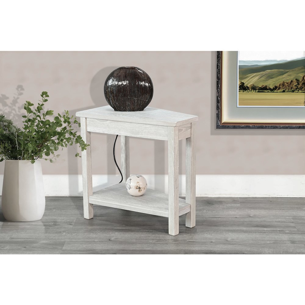 Chair Side Table with Power Strip. Picture 2