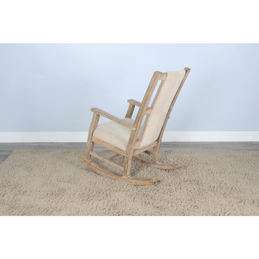 Cushioned Rocking Chair. Picture 4