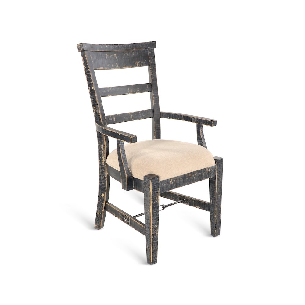 Wood Arm Dining Chair (Set of 2). Picture 1