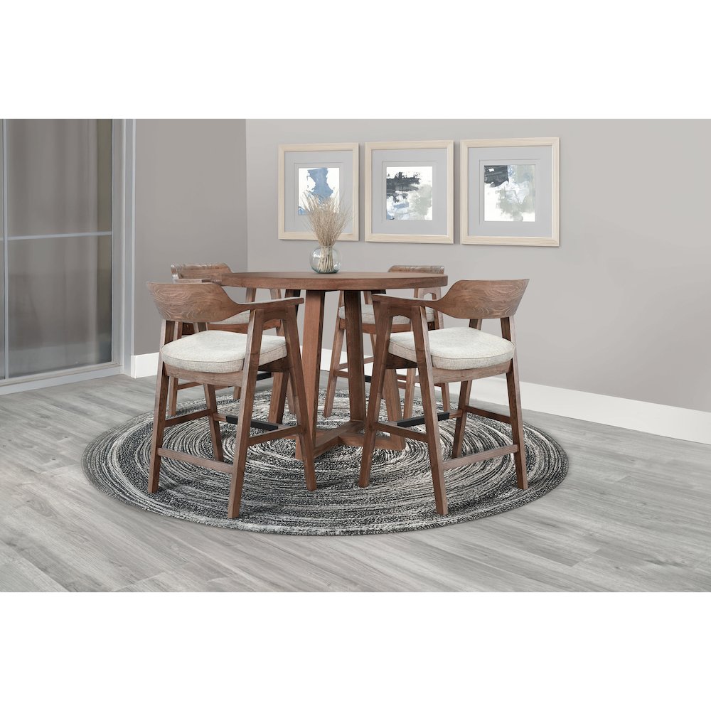 Mia Round Counter Height Table. Picture 2