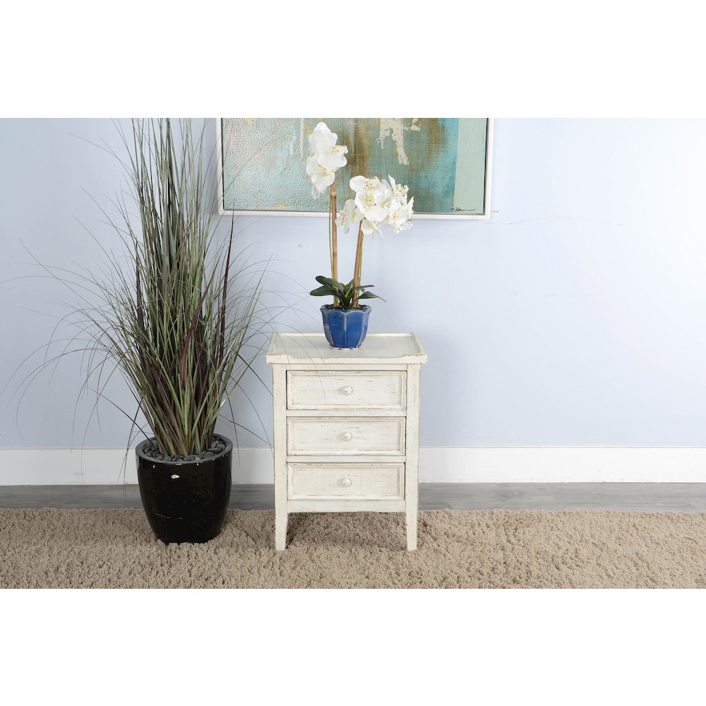 White Sand End Table. Picture 2