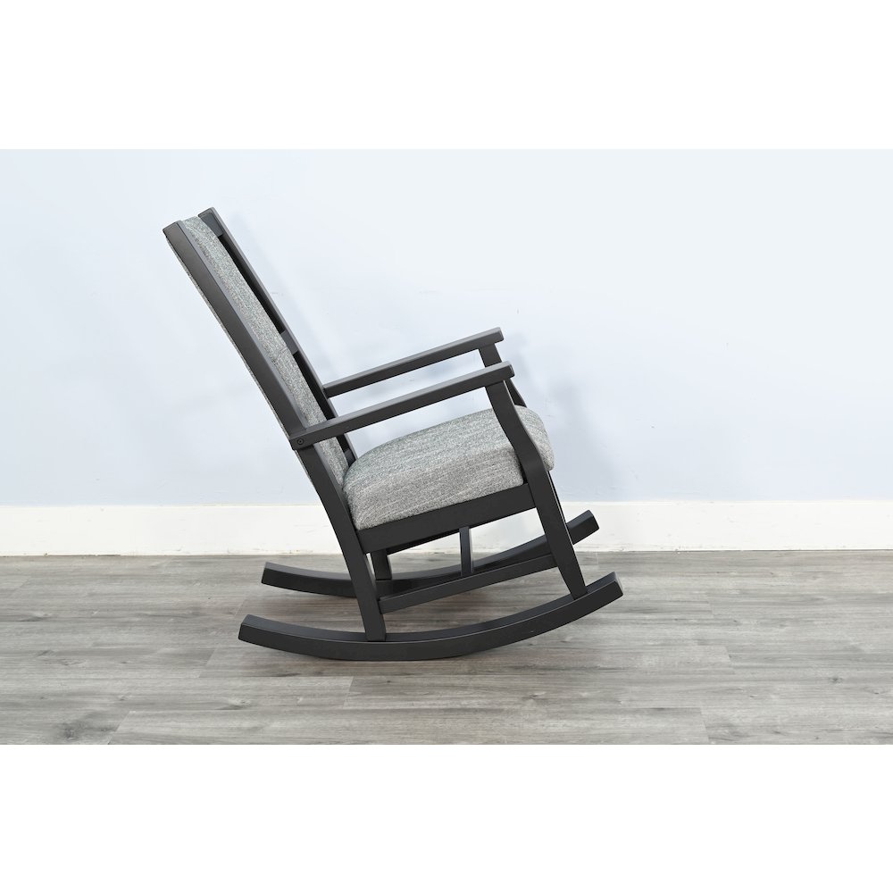 Mara Modern Cushion Rocker. Picture 3