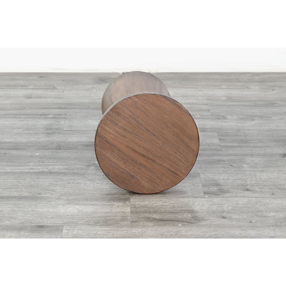 Felicity Modern Solid Wood Pedestal Side Table. Picture 3