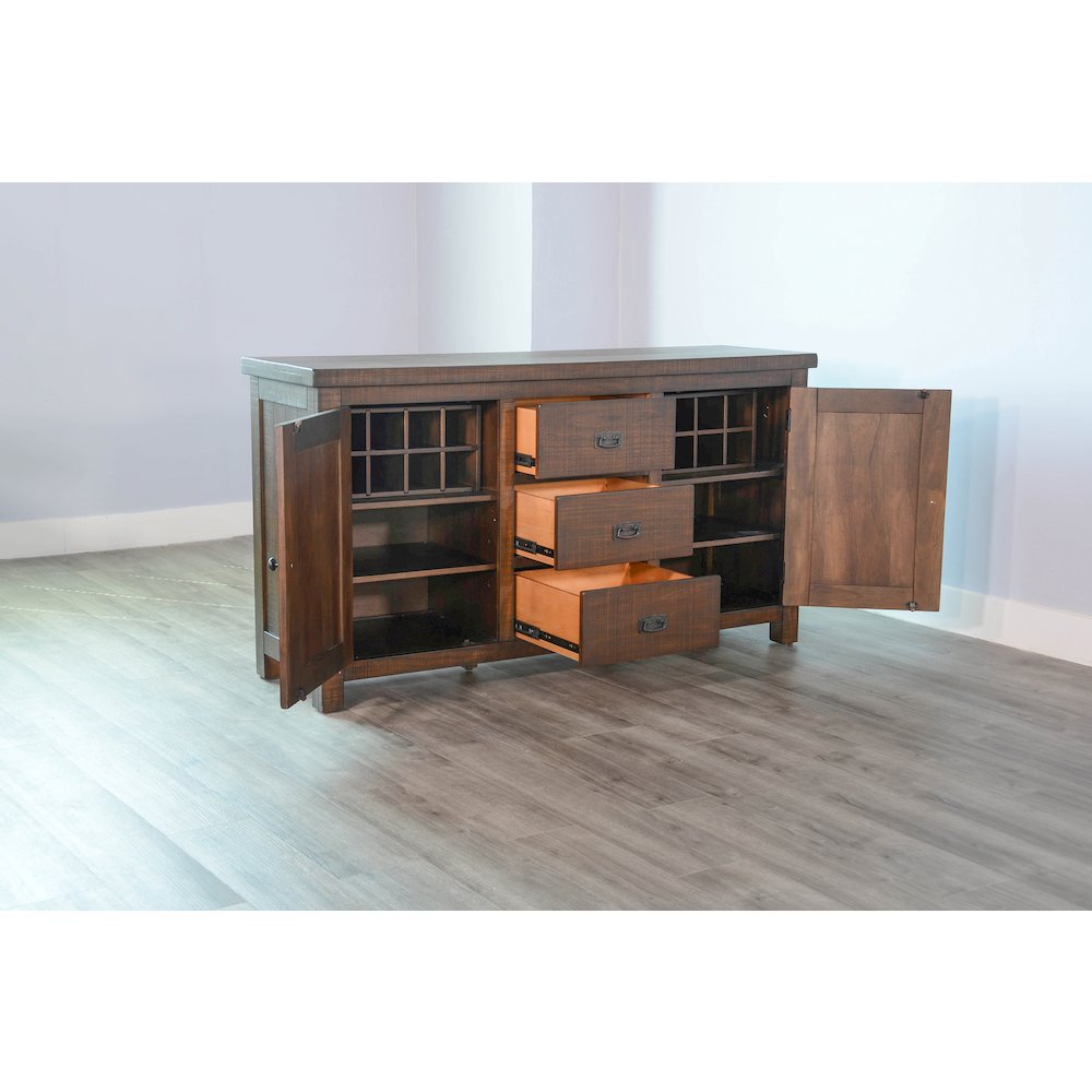 Homestead Dining Wood Buffet. Picture 3