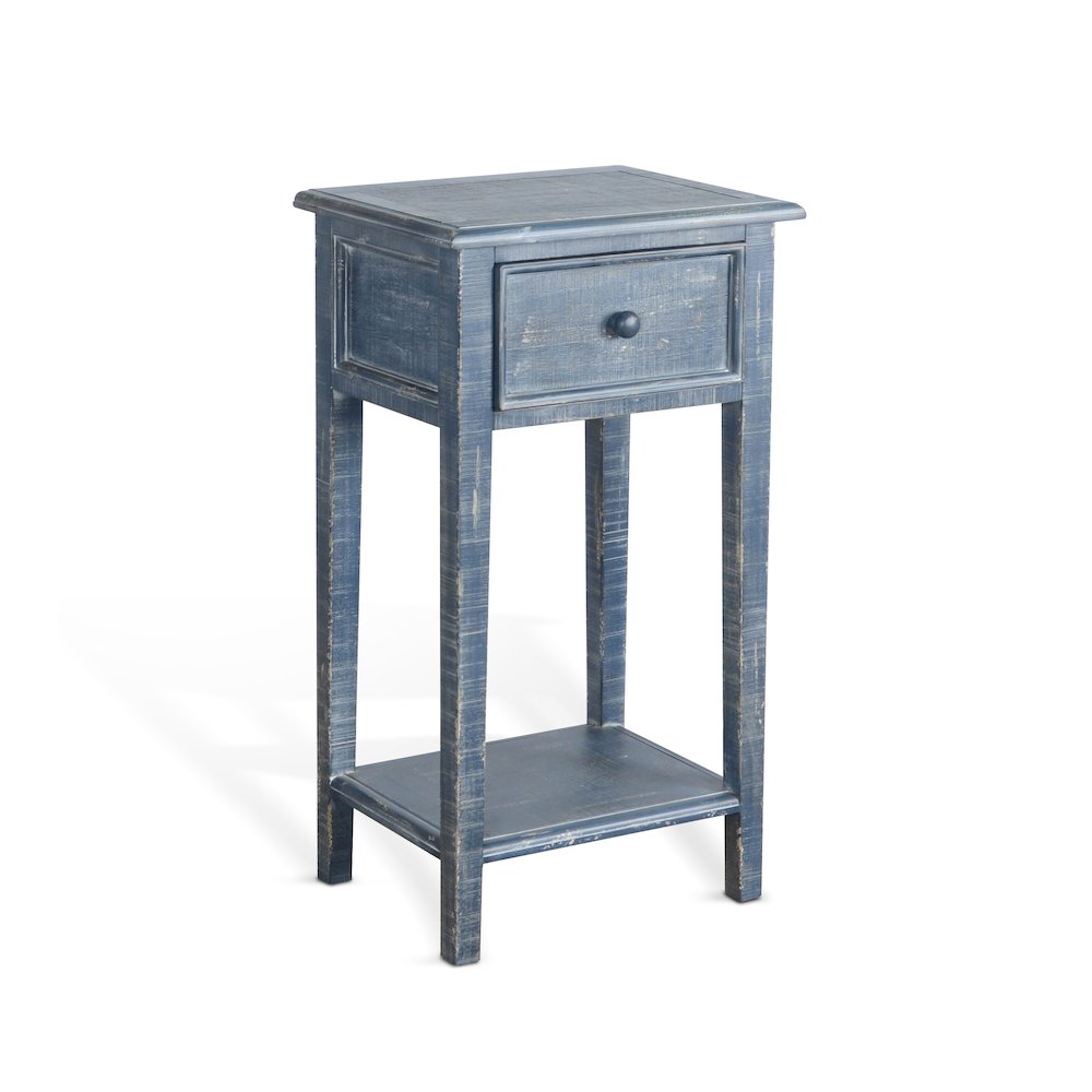 Ocean Blue Side Table. Picture 1