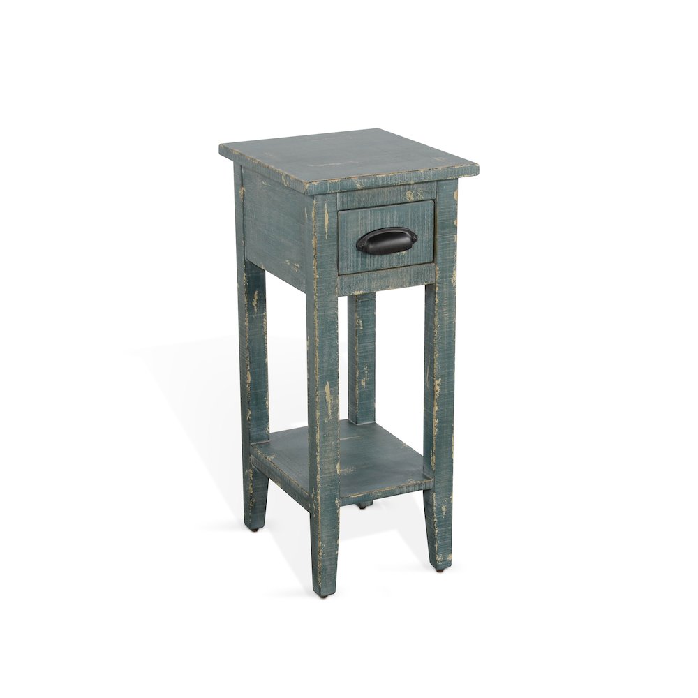 Sea Grass Chair Side Table. Picture 1