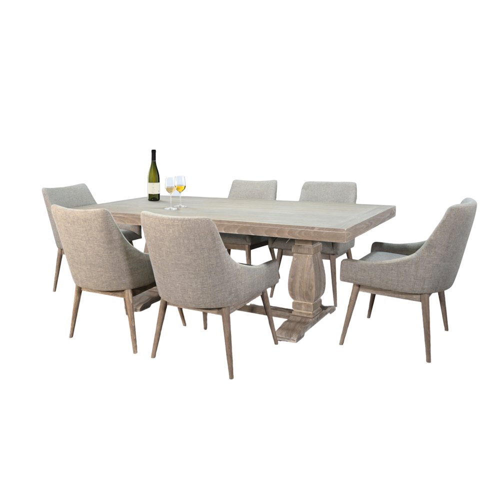 Gianna Rectangular Dining Set. Picture 1