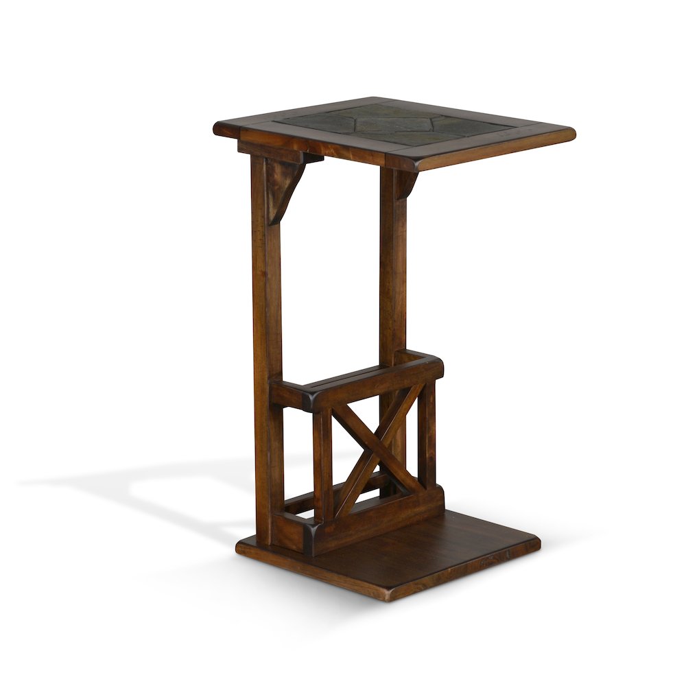 Savannah 12.5" Traditional Wood Table. Picture 1