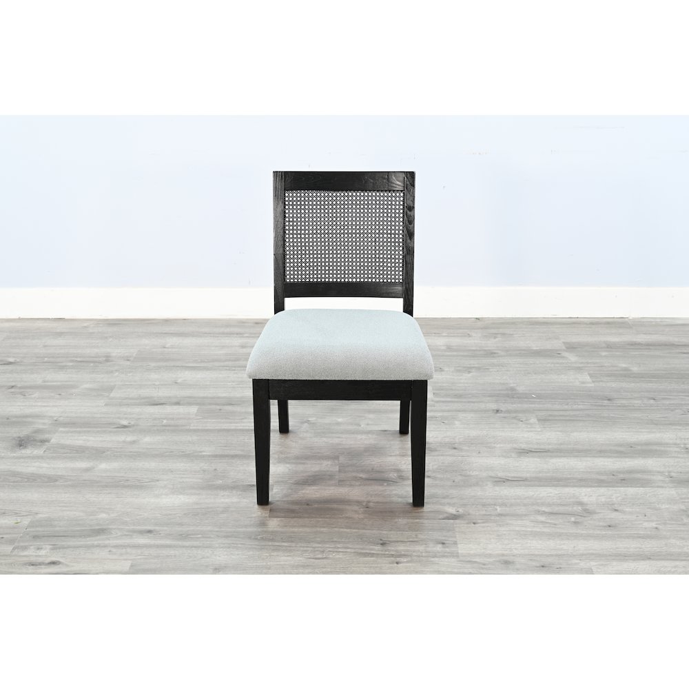 Cane Back Cushion Seat Chair (Set of 2). Picture 4
