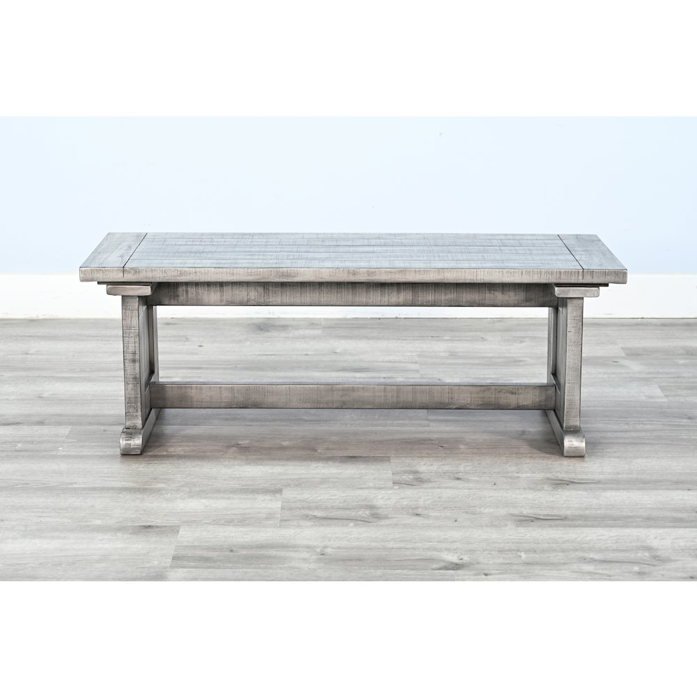 Wood Side Bench, Alpine Grey. Picture 4