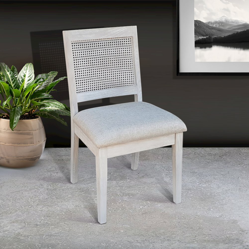 Cane Back Dining Chair (Set of 2). Picture 3